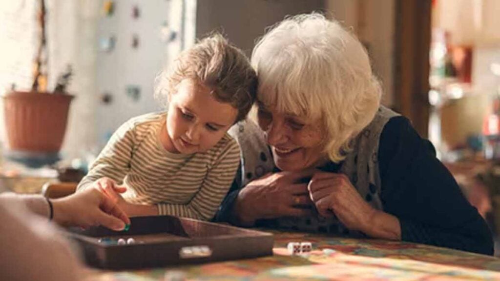 Gesten von Großeltern