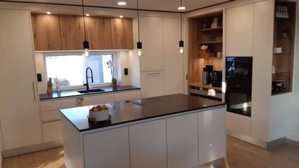 Offene Regale Küche